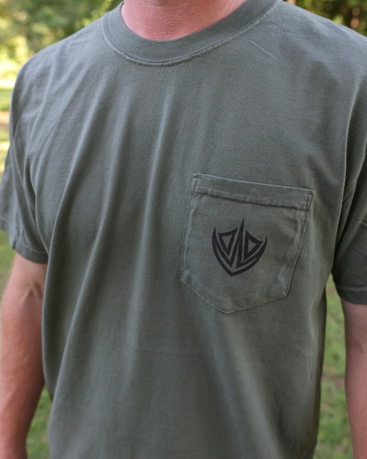 Feather Shell T-Shirt (Moss)