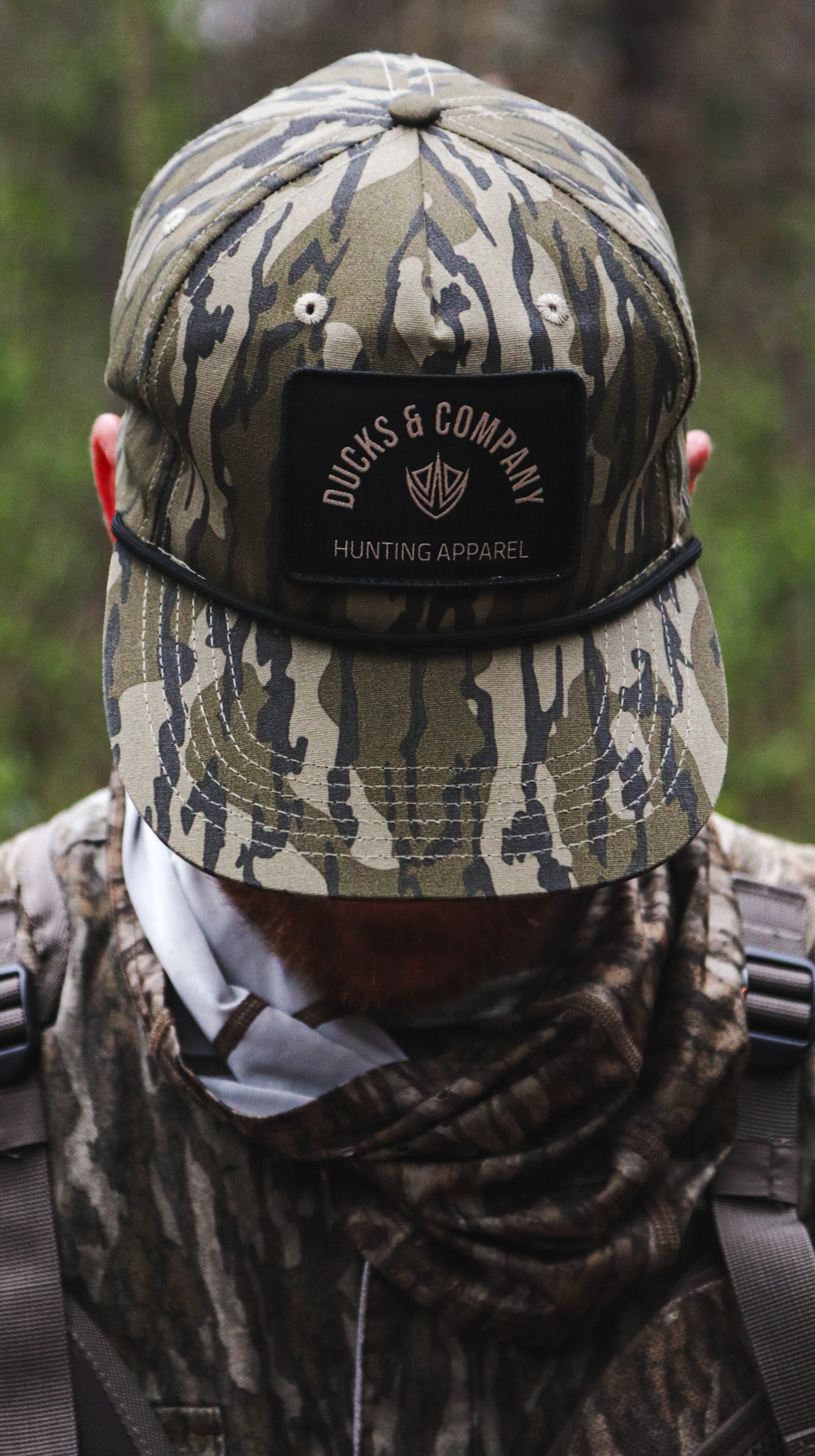 Ducks & Co. Cloth Patch Rope Hat