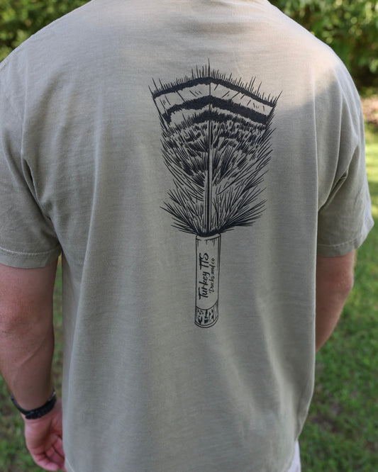 Feather Shell T-Shirt (Sandstone)
