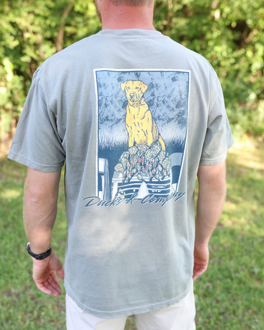 Yella Dog T-Shirt (Grey)