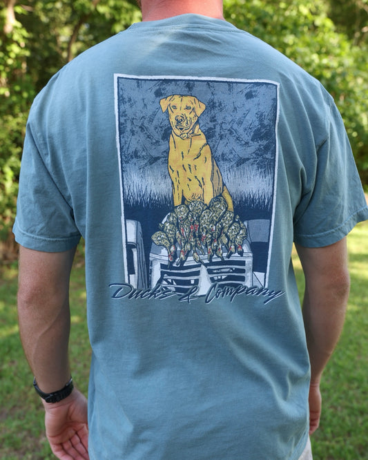 Yella Dog T-Shirt (Blue)
